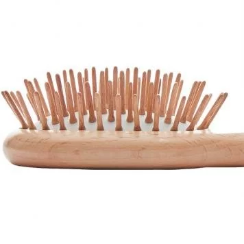 Массажная расческа из букового дерева Xiaomi Sculpting Hair Massage Comb SC-31 Brown 2