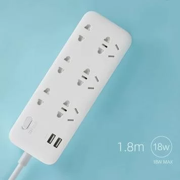 Сетевой удлинитель Xiaomi ZMI Power Strip Max 2500W 1.8m CX05 CN White 2