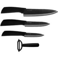 Уценка Набор керамических ножей Xiaomi HuoHou Nano Ceramic Knife HU0010 Black