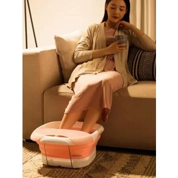 Массажная ванночка для ног Xiaomi Leravan Folding Massage LF-ZP008 Pink 6