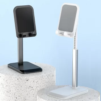 Подставка Xiaomi Carfook Mobile Phone Tablet Universal Retractable Desktop Stand White zm-02 2