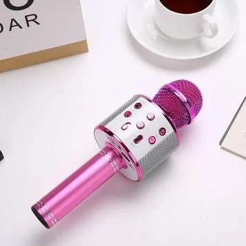 Микрофон фиолетовый WS-858 5