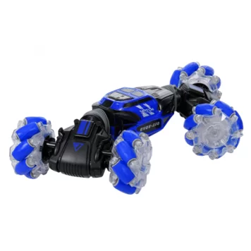 Дрифт машинка-перевертыш Skidding Blue 4