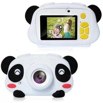 Детский фотоаппарат со вспышкой Kids Cam Panda 9
