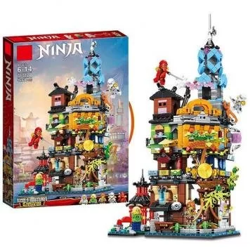 Конструктор Leduo Сады Ниндзяго-Сити 1161 деталь 3