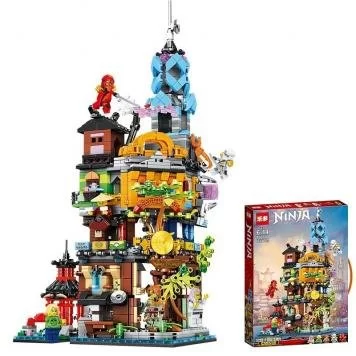 Конструктор Leduo Сады Ниндзяго-Сити 1161 деталь 8