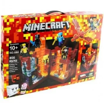 Конструктор S-tory Майнкрафт Огненная Крепость 5