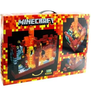 Конструктор S-tory Майнкрафт Огненная Крепость 6