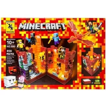 Конструктор S-tory Майнкрафт Огненная Крепость 8