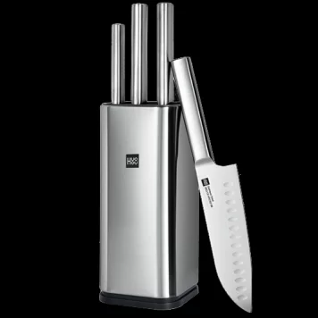 Набор ножей Xiaomi HuoHou Stainless steel kitchen Knife set HU0095 0