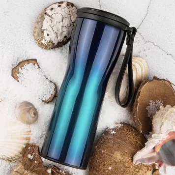 Термокружка Xiaomi Kiss Kiss Fish Moka Smart Cup Oled 430ml Blue 2