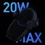 Автомобильное зарядное устройство Xiaomi Wireless Car Charger 20W WCJ02ZM 5