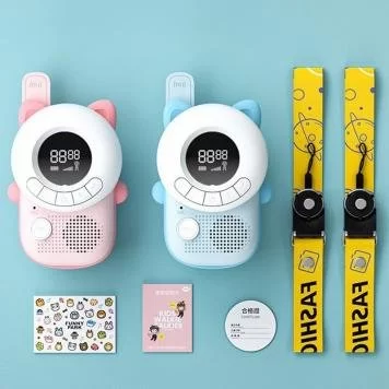 Набор детских рации Kid Walkie Talkies2 2 шт. Blue Pink 5