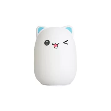 Ночник силиконовый котик 4 т