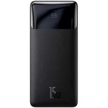 Беспроводной внешний аккумулятор Baseus  Bipow Digital Display 10000mah 15W PPDML-I01 Black 1