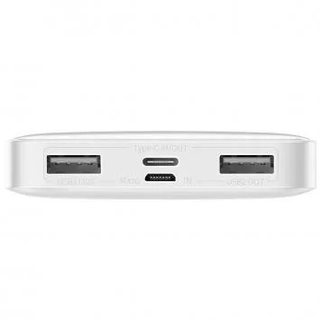Беспроводной внешний аккумулятор Baseus  Bipow Digital Display 10000mah 15W PPDML-I01 White 3