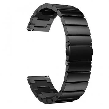 Ремешок керамический Amazfit, Haylou, Samsung, Huawei 20 мм Black 2