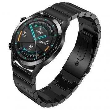 Ремешок керамический Amazfit, Haylou, Samsung, Huawei 20 мм Black 4