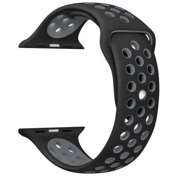 Ремешок Sport для Смарт-часов 42 44 Black Gray 2
