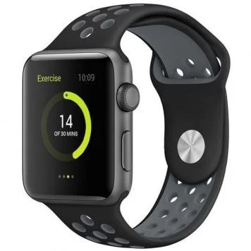 Ремешок Sport для Смарт-часов 42 44 Black Gray 3