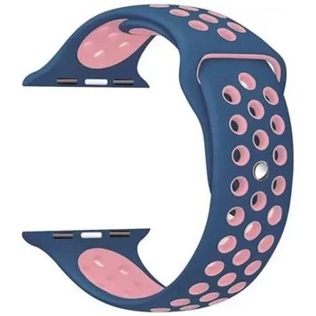 Ремешок Sport для Смарт-часов 42 44 Blue Pink 1