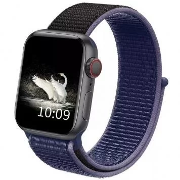 Ремешок нейлоновый для Смарт-часов 42 44 Midnight Blue 1