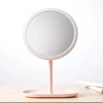 Зеркало для макияжа Xiaomi Jordan and Judy LED Makeup Mirror Pink NV529 2