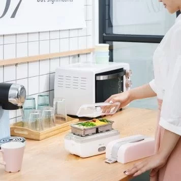 Ланч-бокс с подогревом Xiaomi Small Bear Electric Lunch Box DFH-B10J2 3