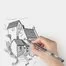 Набор гелевых ручек (10шт) Xiaomi Mi High-capacity Gel Pen Black BHR4603GL 3