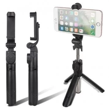 Монопод-трипод со штативом Selfie Stick Tripod Bluetooth XT-02P 3
