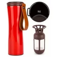 Термокружка Xiaomi Kiss Kiss Fish Moka Smart Cup Oled 430ml S-U45CW Red
