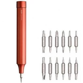 Отвертка с битами Xiaomi HOTO Precision Screwdriver Kit 24 in1 QWLSD004 Red 1