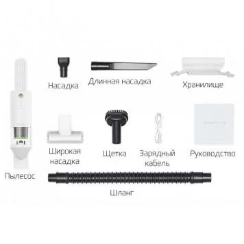 Пылесос портативный Xiaomi CleanFly H2 Portable Vacuum Cleaner FV2S White 2