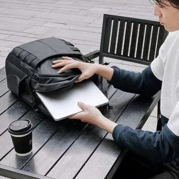 Рюкзак Xiaomi Urevo Large Capacity Multi-Function Backpack Black 5