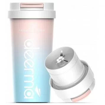 Блендер Xiaomi Xiaomi Deerma Insulation Juice Cup Pink Blue DEM-NU90 1