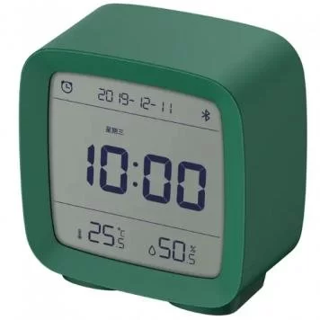 Умный будильник с термометром Qingping Bluetooth Alarm Clock CGD1 Green 1