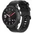 Ремешок Силиконовый Amazfit, Haylou, Samsung, Huawei 20 мм без кнопки Black 1