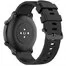 Ремешок Силиконовый Amazfit, Haylou, Samsung, Huawei 20 мм без кнопки Black 2