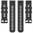 Ремешок Силиконовый Amazfit, Haylou, Samsung, Huawei 20 мм без кнопки Black 3