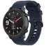 Ремешок Силиконовый Amazfit, Haylou, Samsung, Huawei 20 мм без кнопки Navy Blue 1