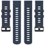 Ремешок Силиконовый Amazfit, Haylou, Samsung, Huawei 20 мм без кнопки Navy Blue 3