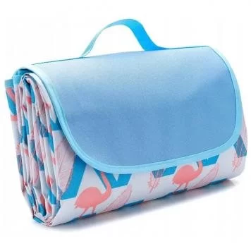 Коврик для пикника 145 200 Flamingo White Pink 1