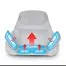 Массажная подушка для талии и бедер Momoda Waist and Hip Massage Cushion SX352 Gray 7
