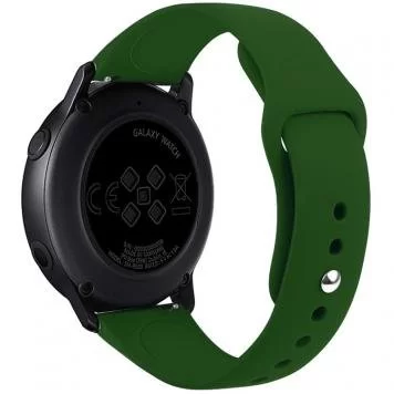 Ремешок Amazfit, Haylou, Samsung, Huawei 20 мм Olive Green 1