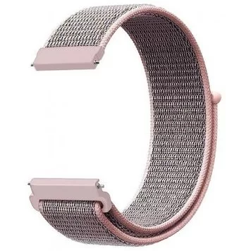 Ремешок нейлоновый Amazfit Bip, Haylou Solar LS05 Pink Sand 3