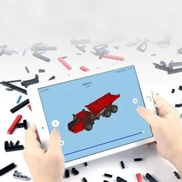 Конструктор Xiaomi Onebot Engineering vehicle articulated mining truck GP00059CN 4
