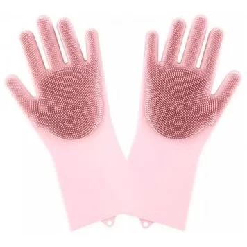 Перчатки для мытья посуды универсальные Xiaomi HO004 Pink 1