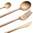 Набор столовых приборов Xiaomi Maison Maxx Stainless Steel Cutlery Set CYZ-001J Gold 2