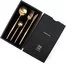 Набор столовых приборов Xiaomi Maison Maxx Stainless Steel Cutlery Set CYZ-001J Gold 3