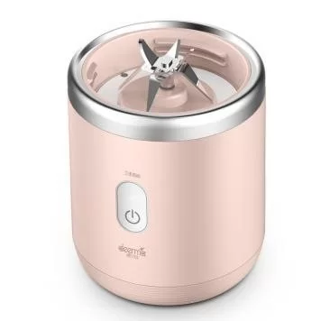 Блендер Xiaomi Deerma portable juice machine DEM-NU05 Pink 3